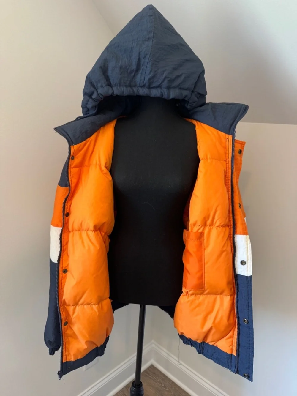 Vintage  Tennessee Volunteers Jacket 90s Colorblock‎ Puffer XL NCAA